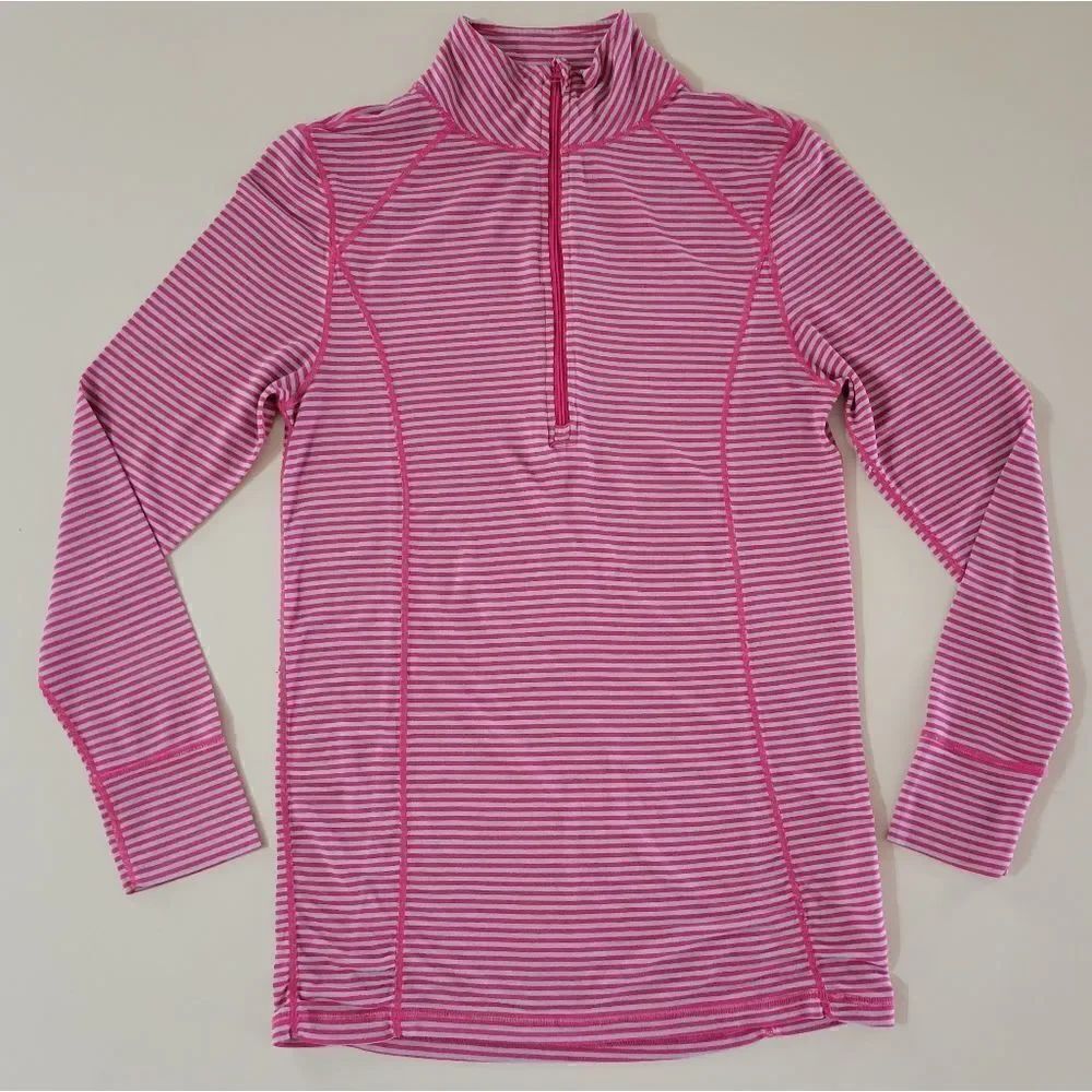 Joe Fresh Women's Long Sleeve Half Zip Pullover Top